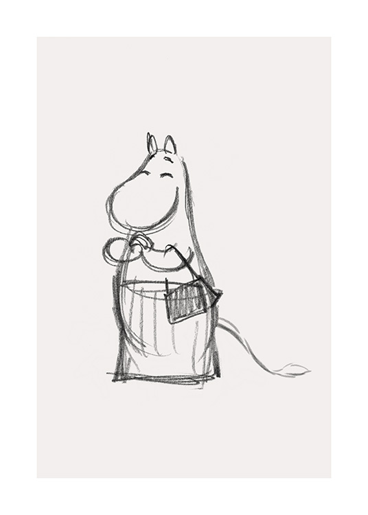 Moominmamma Affiche