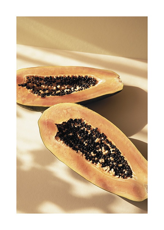 Papayas In The Sun Affiche