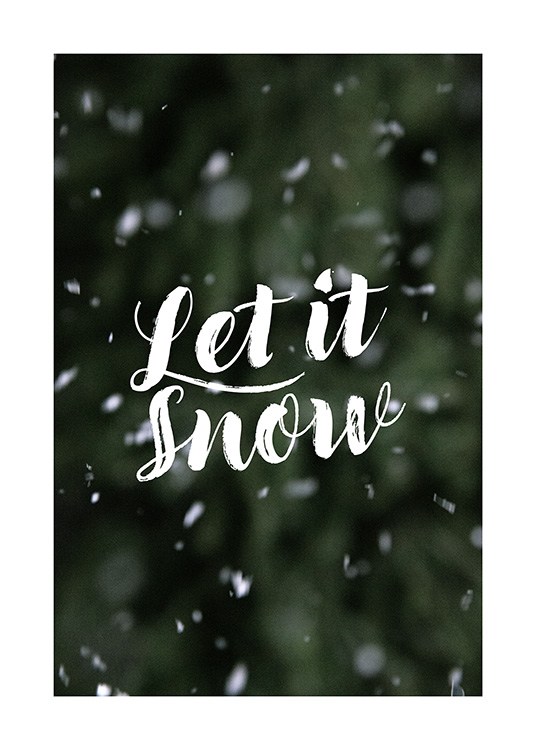 Let it Snow Affiche