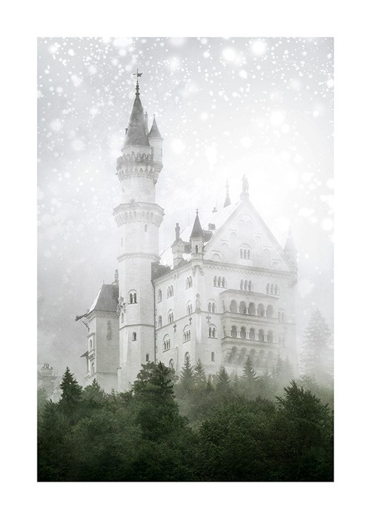 Fairytale Castle Affiche