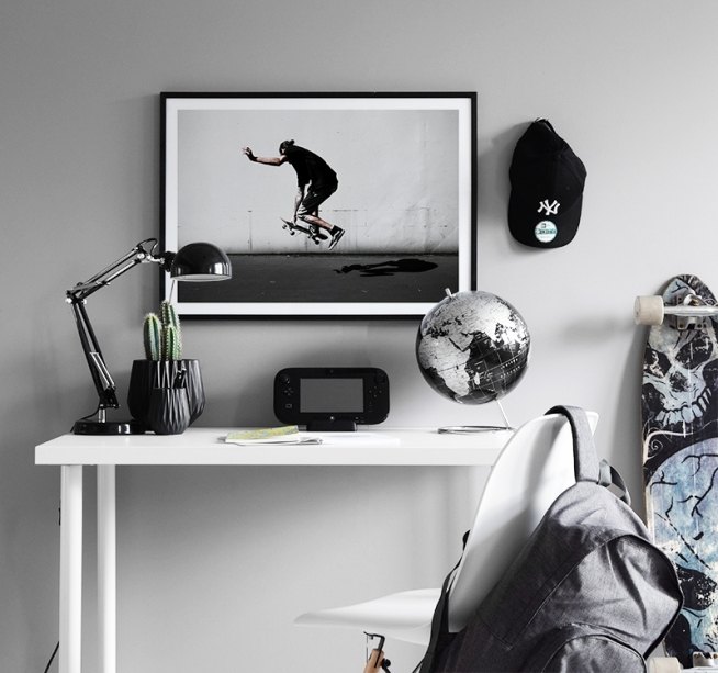 Skating In La Poster / Fotokunst bij Desenio AB (2065)