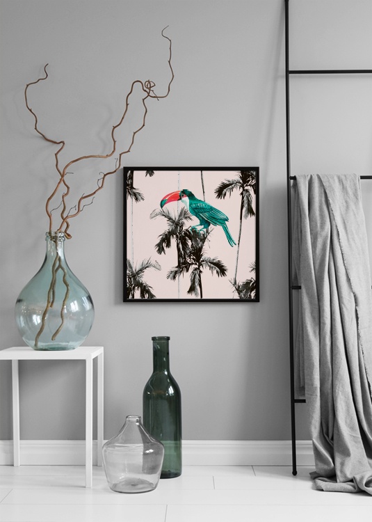 Tropical Toucan Poster / Botanik bei Desenio AB (2391)