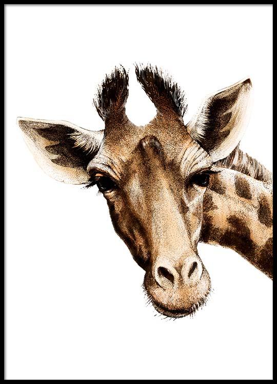 Giraffe 2 Poster / Kinder bei Desenio AB (2396)