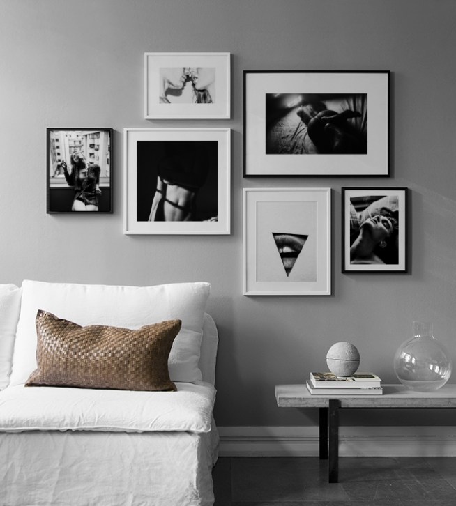 Shadows & Light Affiche / Noir et blanc chez Desenio AB (2955)