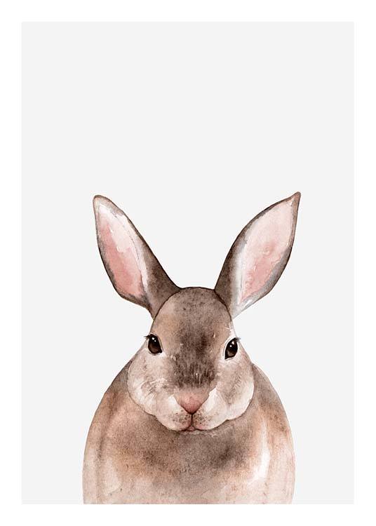 Little Rabbit Poster / Kinderposters bij Desenio AB (3364)