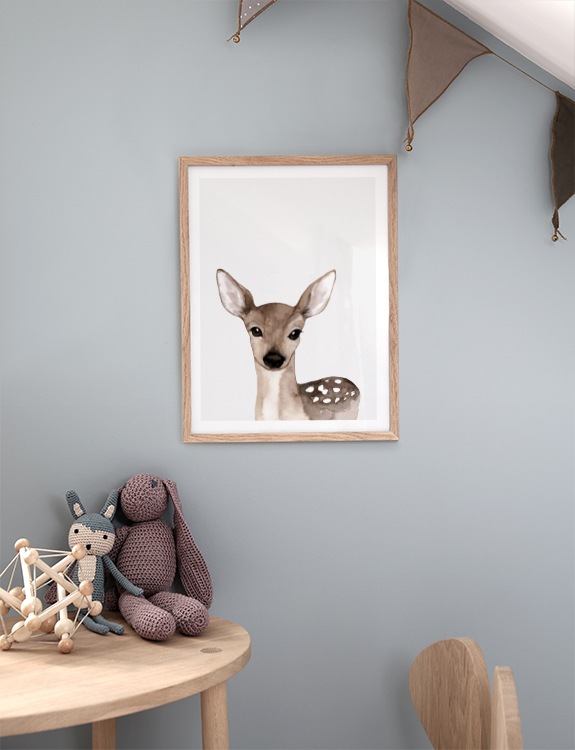 Little Deer Poster / Kinder bei Desenio AB (3369)