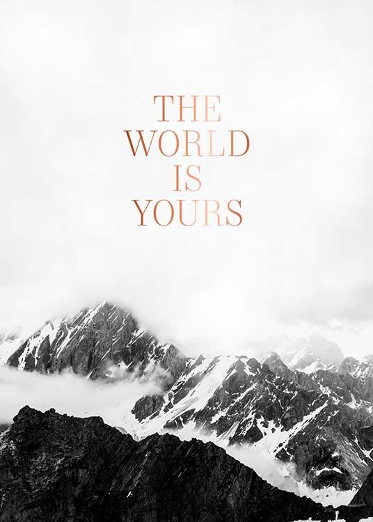 The World Is Yours Poster