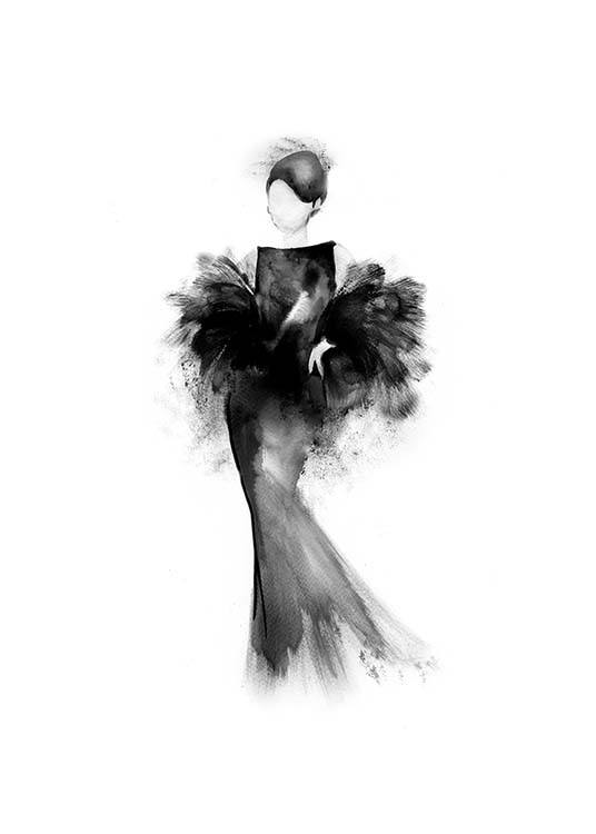 Vintage Couture Affiche