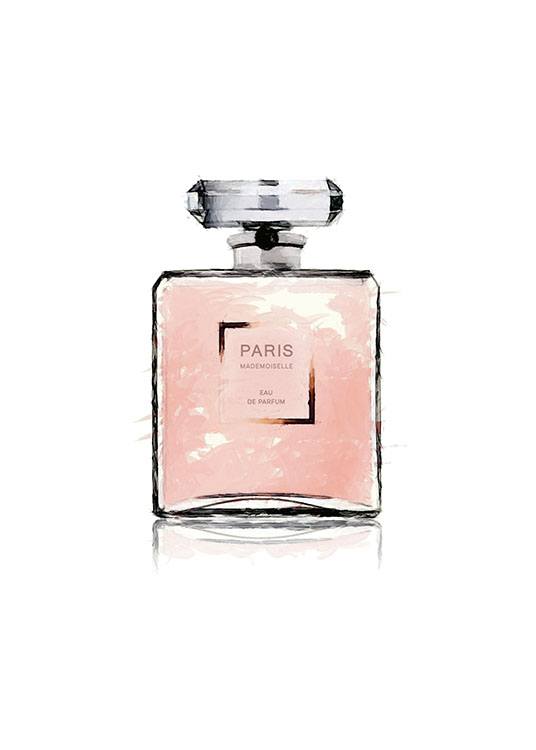 Pink Paris Perfume, Poster