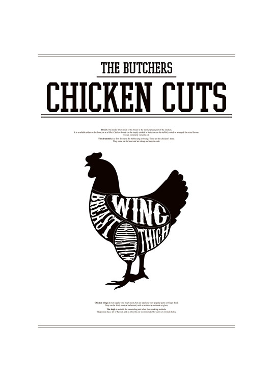 Chicken Cuts, Poster 