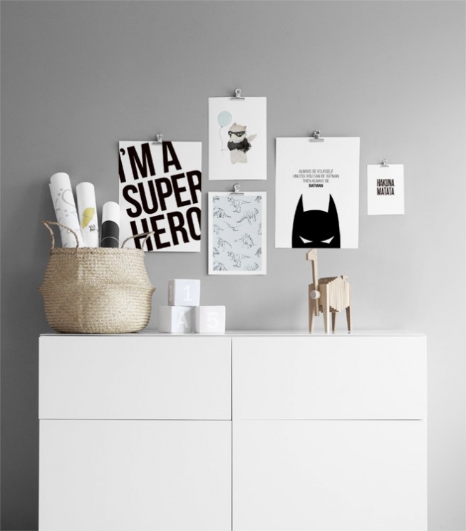  – Grafische illustratie in zwart wit met Batman en een Batman-quote