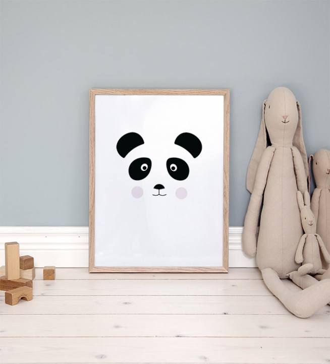Graphic Panda, Poster / Kinderposters bij Desenio AB (7867)