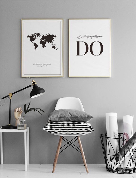 Wonderful World, Poster / Karten und Städte bei Desenio AB (7981)