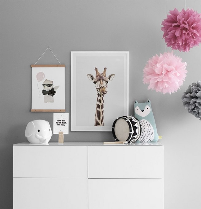 Baby Giraffe, Poster / Giraffen bei Desenio AB (8358)