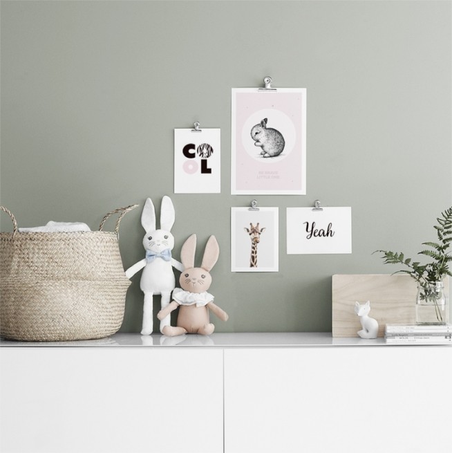 Baby Giraffe, Poster / Giraffen bei Desenio AB (8358)