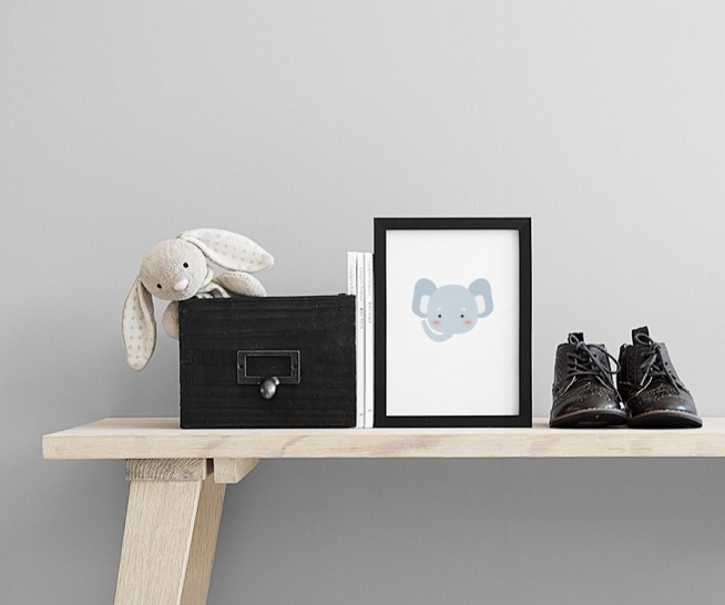 Little Elephant, Posters / Kinderposters bij Desenio AB (8472)