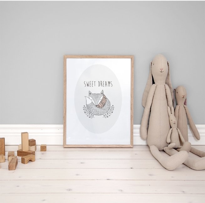 Sweet Dreams, Poster / Kinder bei Desenio AB (8554)