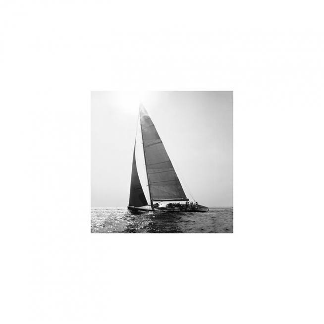 Sailboat Affiche / Noir et blanc chez Desenio AB (8909)