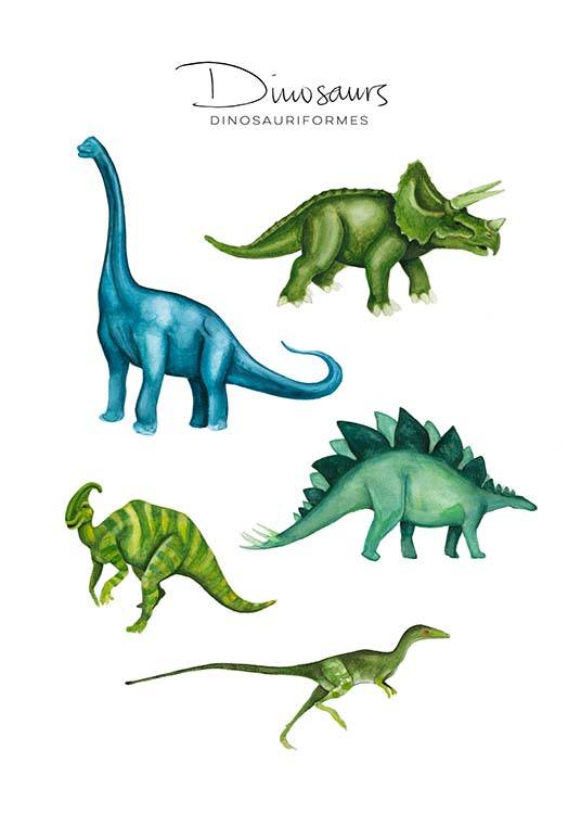 Dinosaurs Affiche