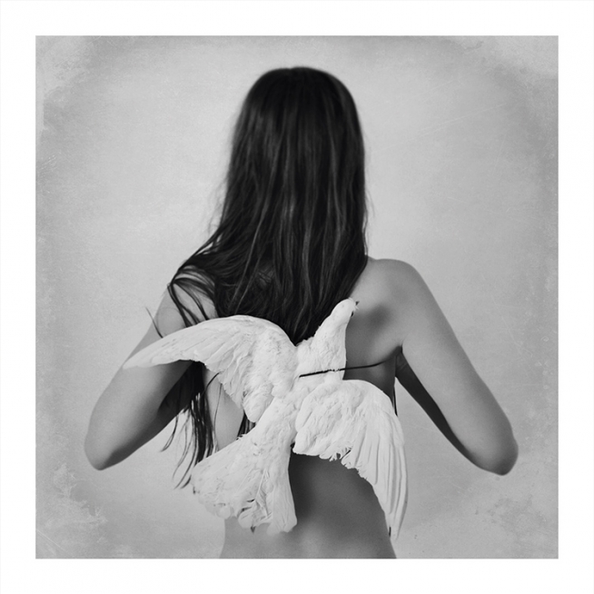 Love Warriors Sky Affiche / Noir et blanc chez Desenio AB (Pre5625)