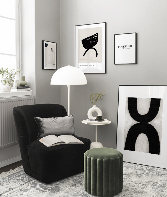 Abstrakt und grafisch